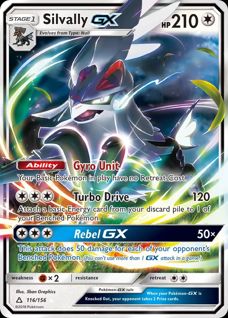 Silvally-GX — Ultra Prism 116 Pokémon card