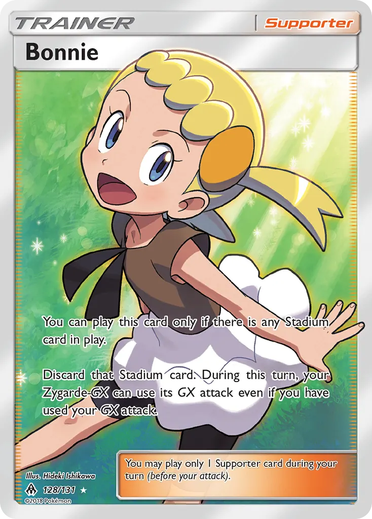 Bonnie — Forbidden Light 128 Pokémon card