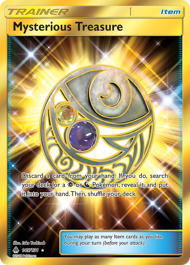 Mysterious Treasure — Forbidden Light 145 Pokémon card