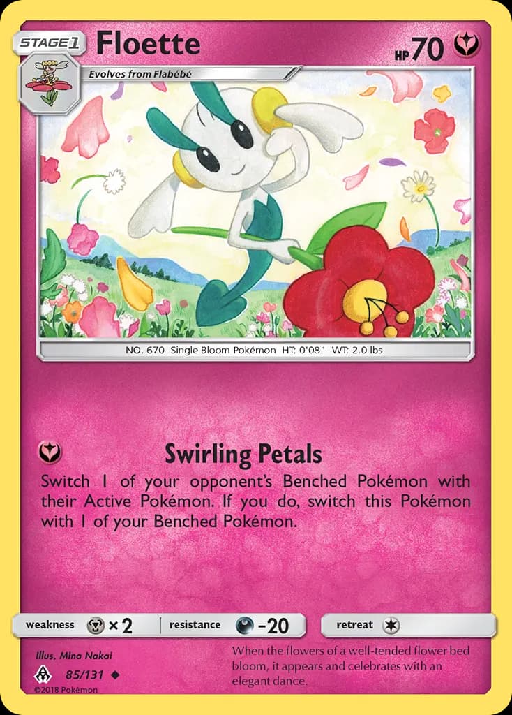 Floette — Forbidden Light 85 Pokémon card