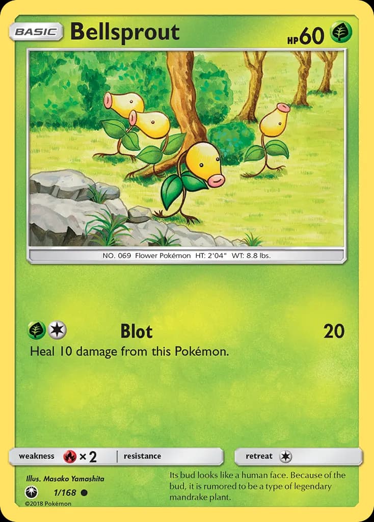 Bellsprout — Celestial Storm 1 Pokémon card