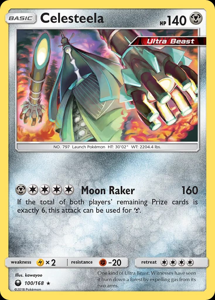 Celesteela — Celestial Storm 100 Pokémon card