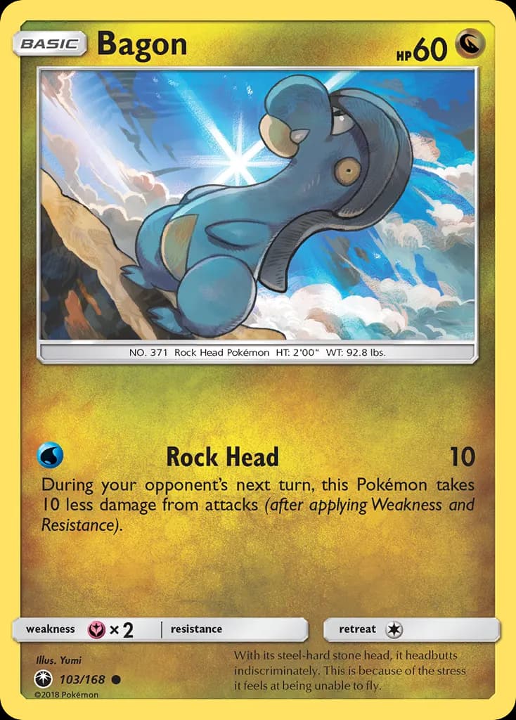 Bagon — Celestial Storm 103 Pokémon card