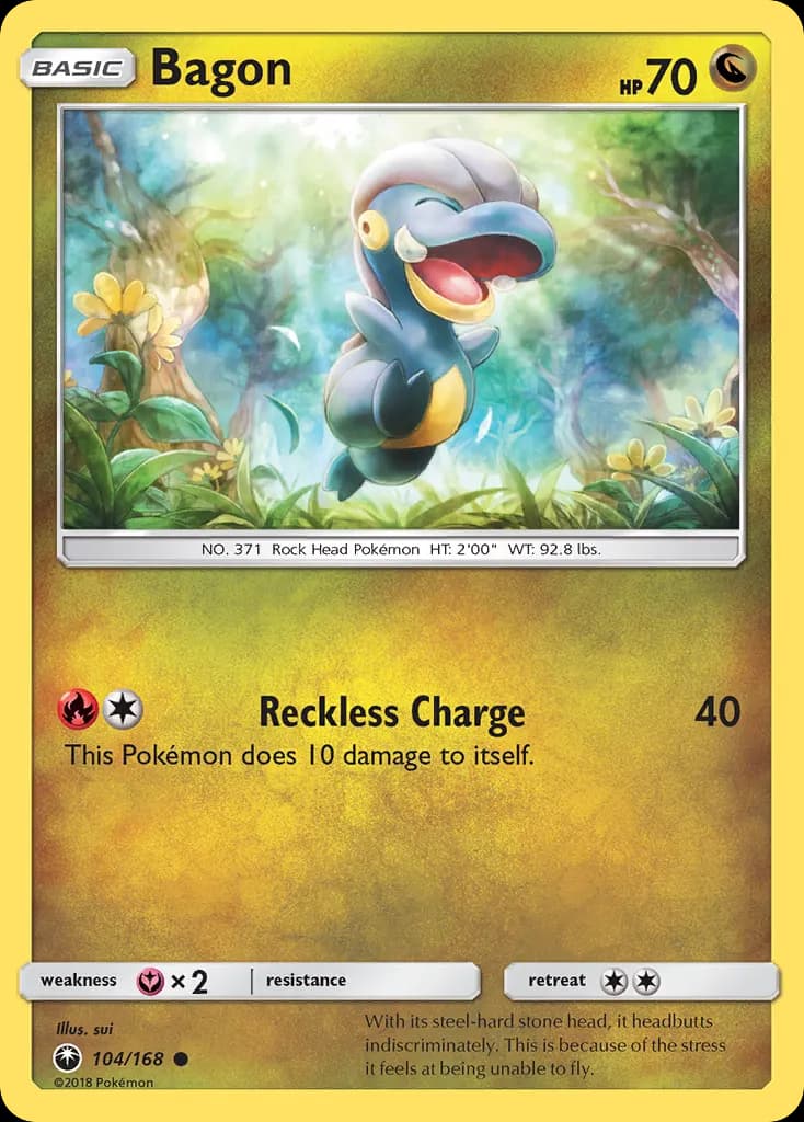 Bagon — Celestial Storm 104 Pokémon card