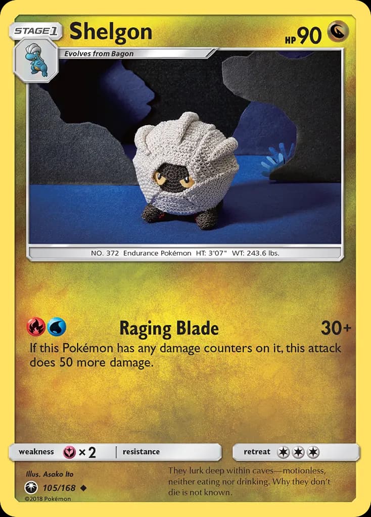 Shelgon — Celestial Storm 105 Pokémon card