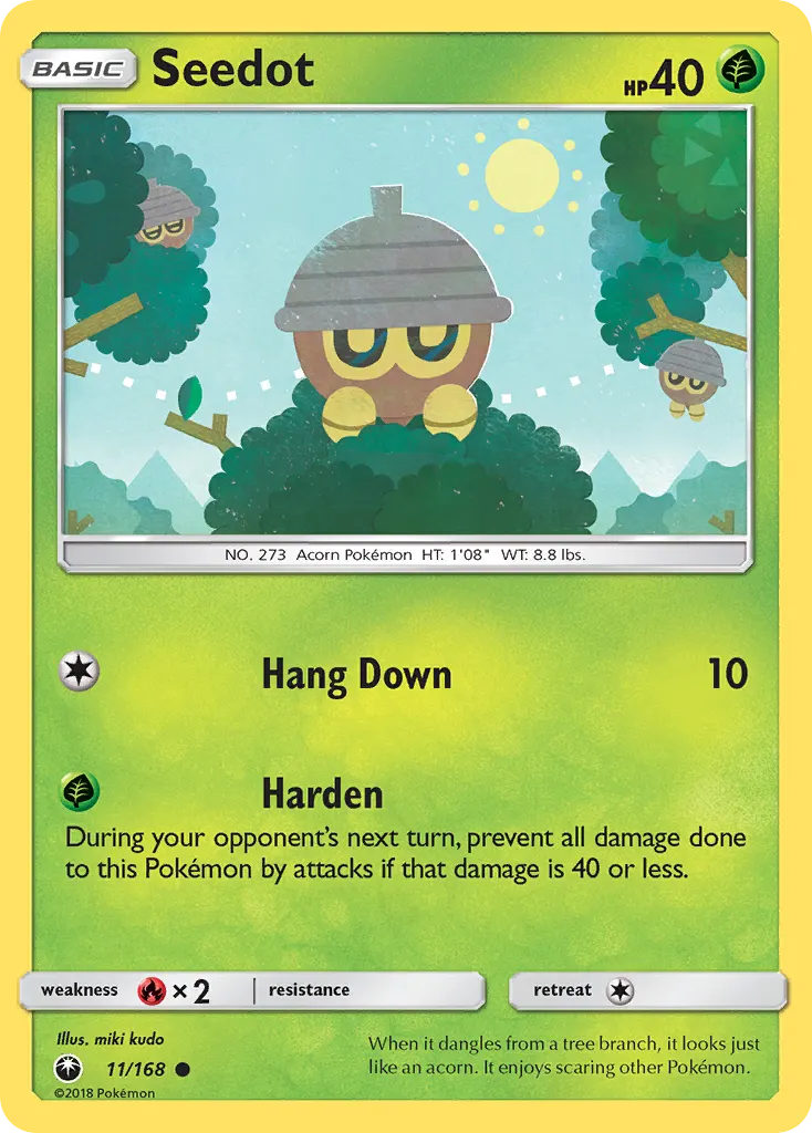 Seedot — Celestial Storm 11 Pokémon card