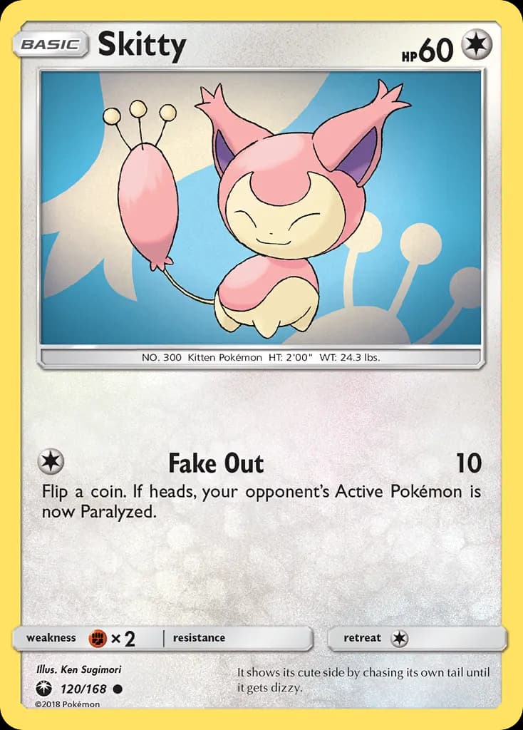 Skitty — Celestial Storm 120 Pokémon card