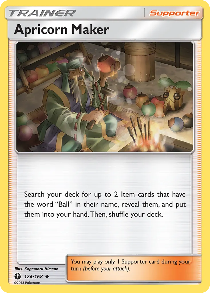 Apricorn Maker — Celestial Storm 124 Pokémon card