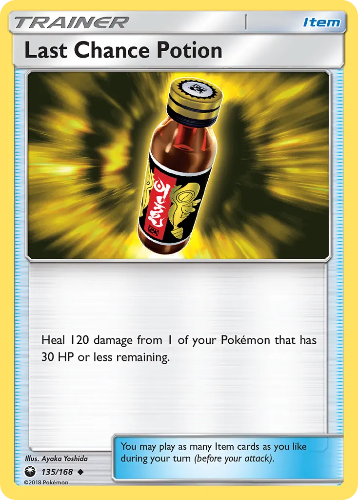 Last Chance Potion — Celestial Storm 135 Pokémon card