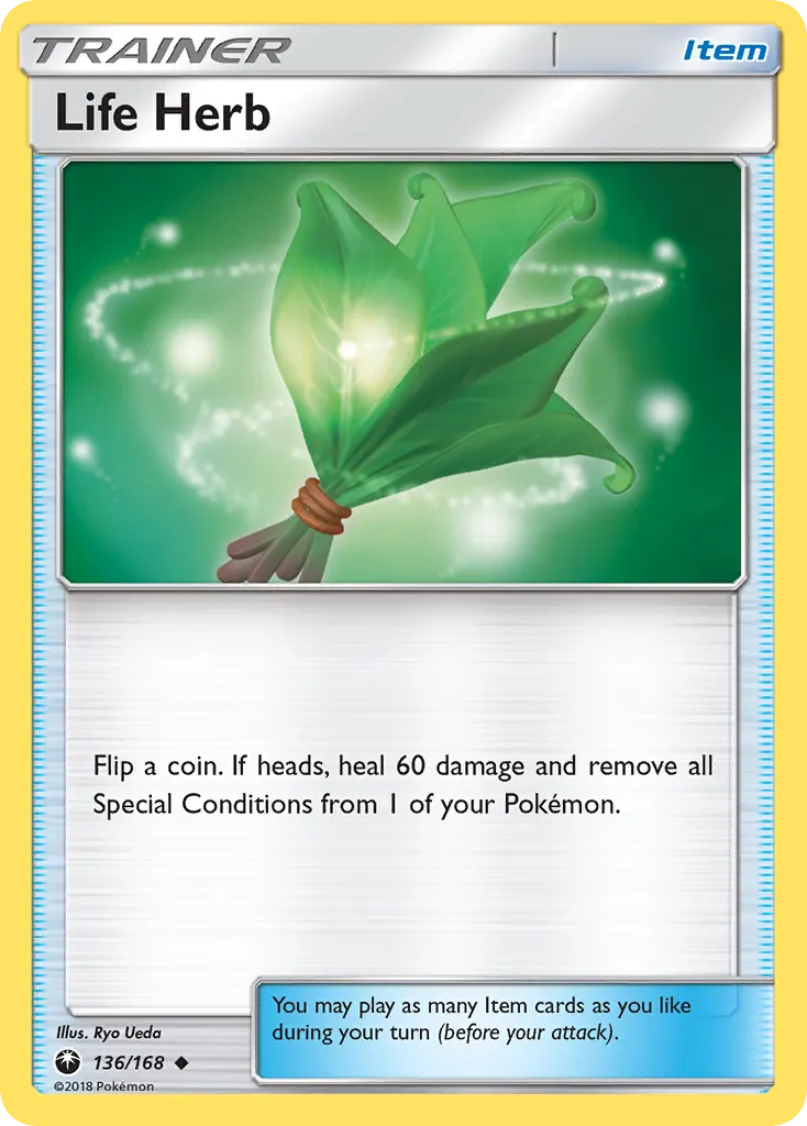 Life Herb — Celestial Storm 136 Pokémon card