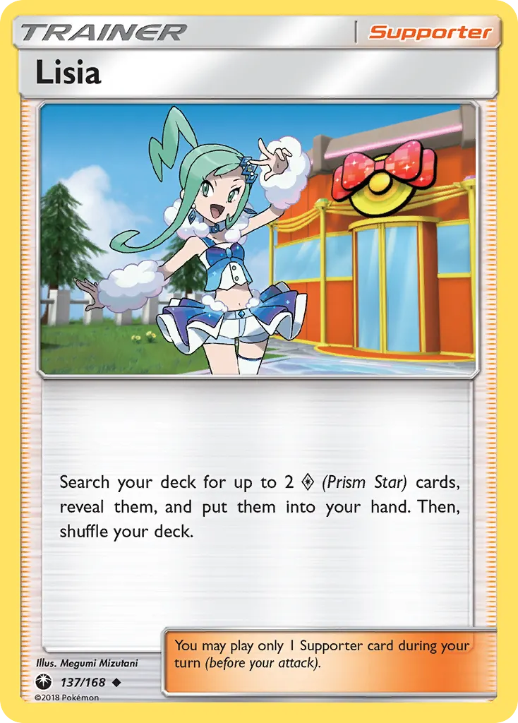 Lisia — Celestial Storm 137 Pokémon card