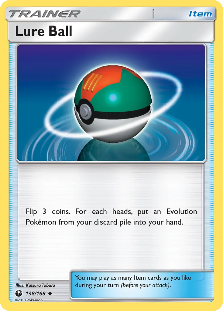 Lure Ball — Celestial Storm 138 Pokémon card