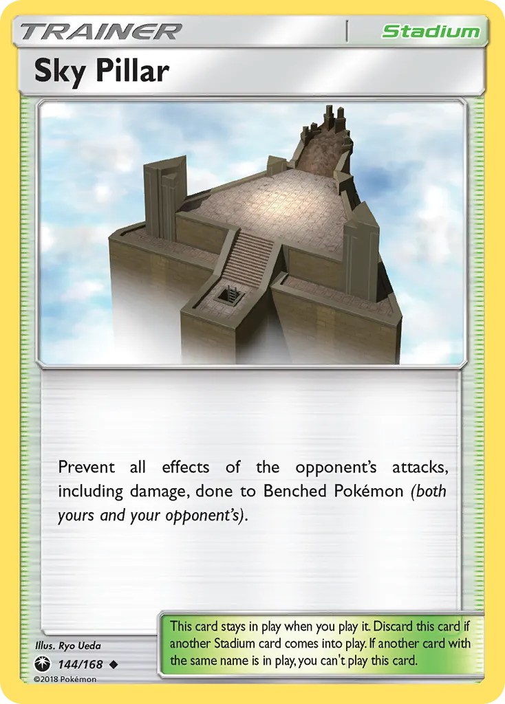 Sky Pillar — Celestial Storm 144 Pokémon card