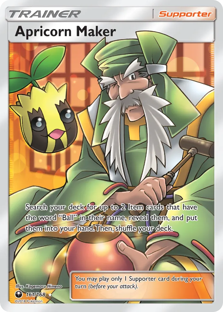 Apricorn Maker — Celestial Storm 161 Pokémon card