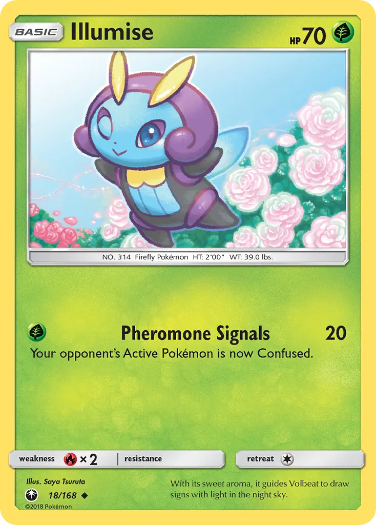 Illumise — Celestial Storm 18 Pokémon card