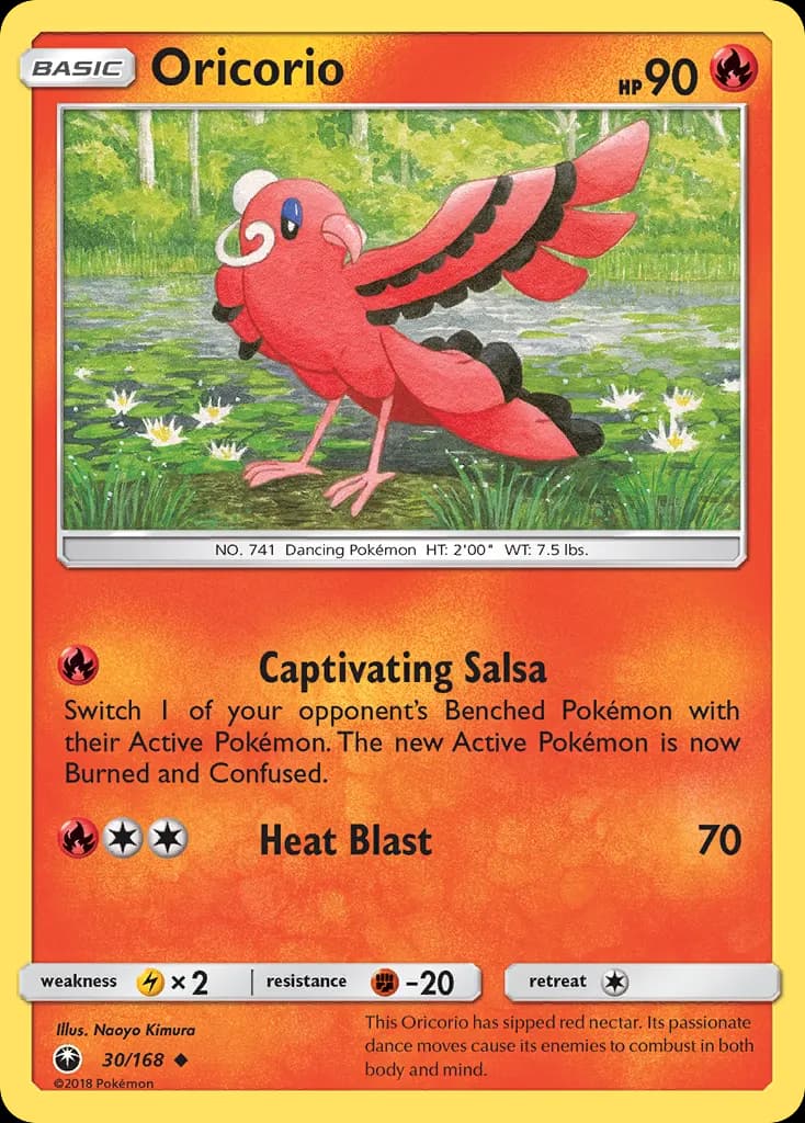 Oricorio — Celestial Storm 30 Pokémon card