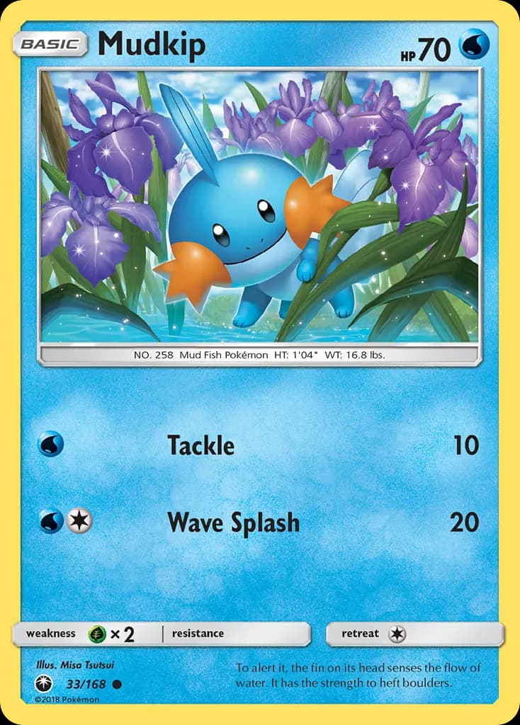 Mudkip — Celestial Storm 33 Pokémon card