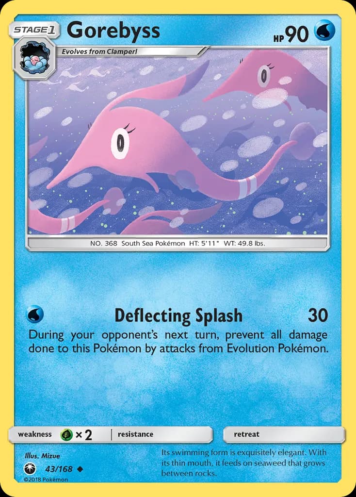 Gorebyss — Celestial Storm 43 Pokémon card