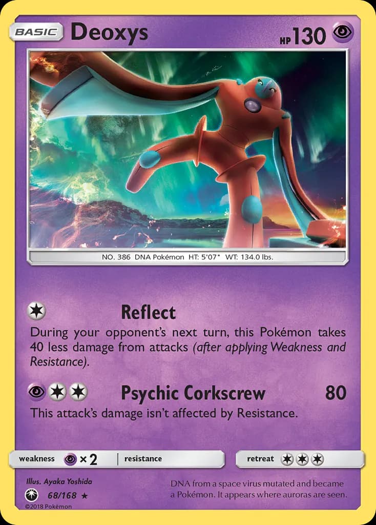 Deoxys — Celestial Storm 68 Pokémon card