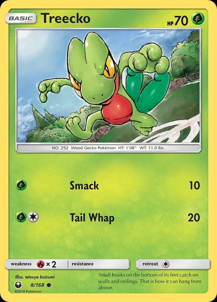Treecko — Celestial Storm 8 Pokémon card