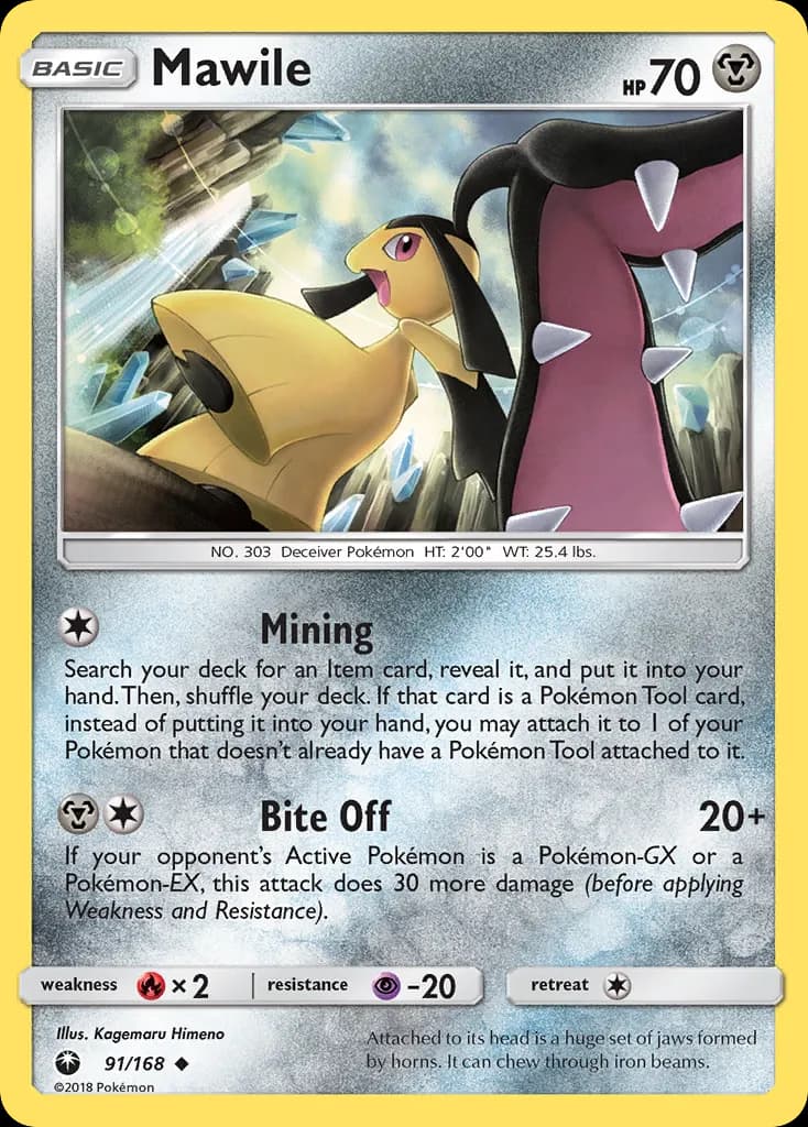 Mawile — Celestial Storm 91 Pokémon card