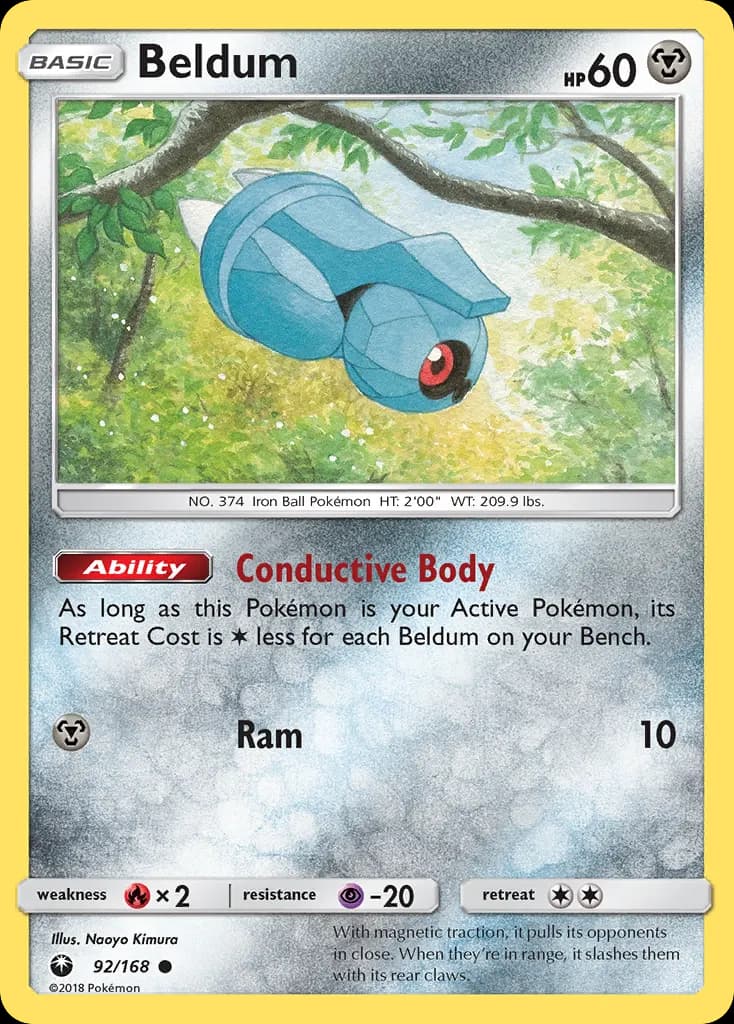 Beldum — Celestial Storm 92 Pokémon card