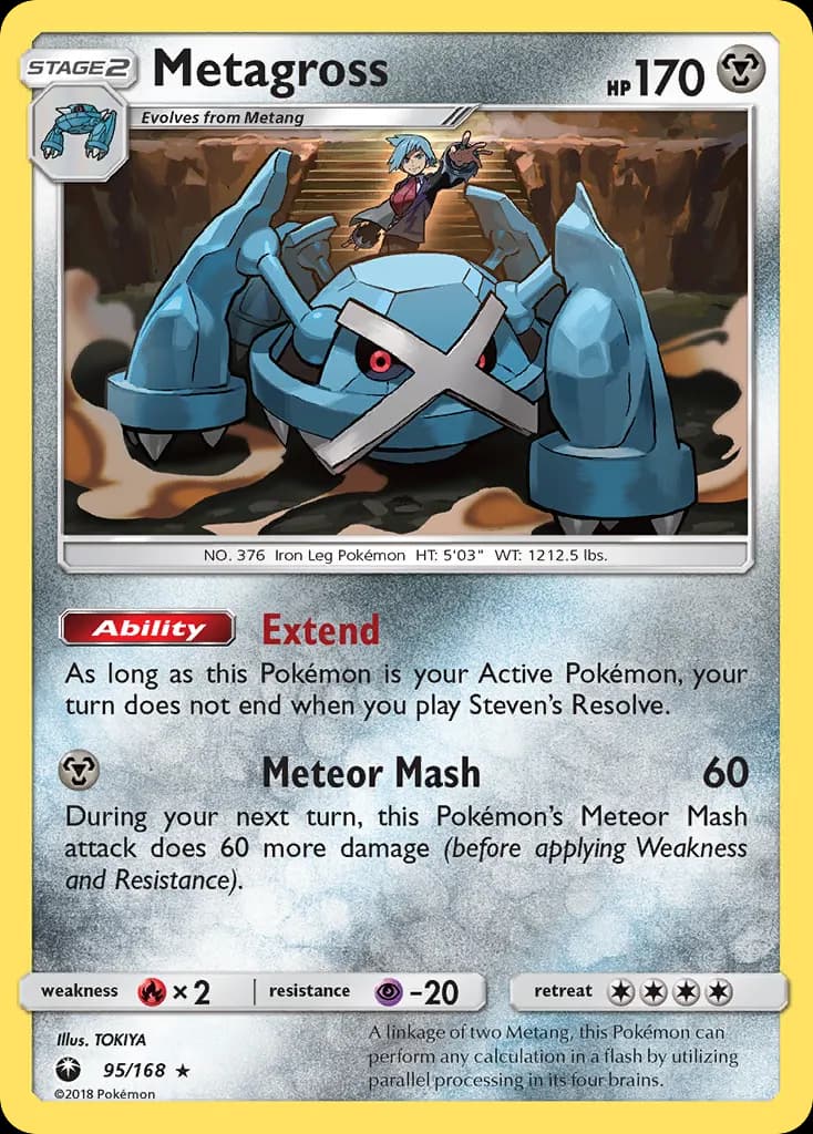 Metagross — Celestial Storm 95 Pokémon card