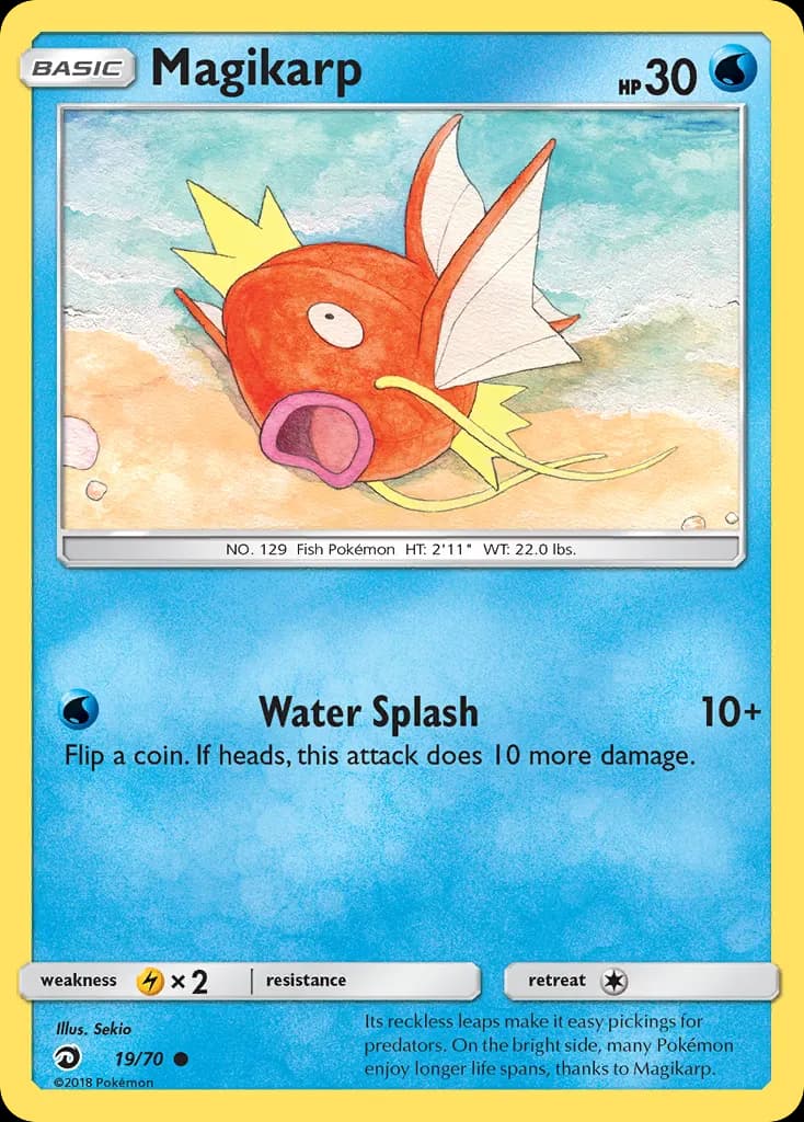 Magikarp — Dragon Majesty 19 Pokémon card