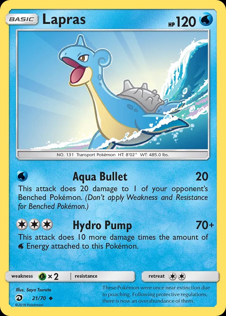 Lokhlass — Majesté Des Dragons 21 French Pokémon card