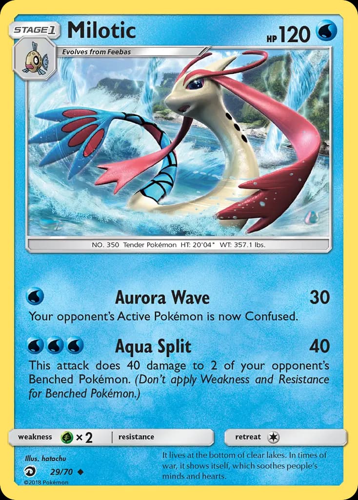 Milotic — Majestät Der Drachen 29 German Pokémon card
