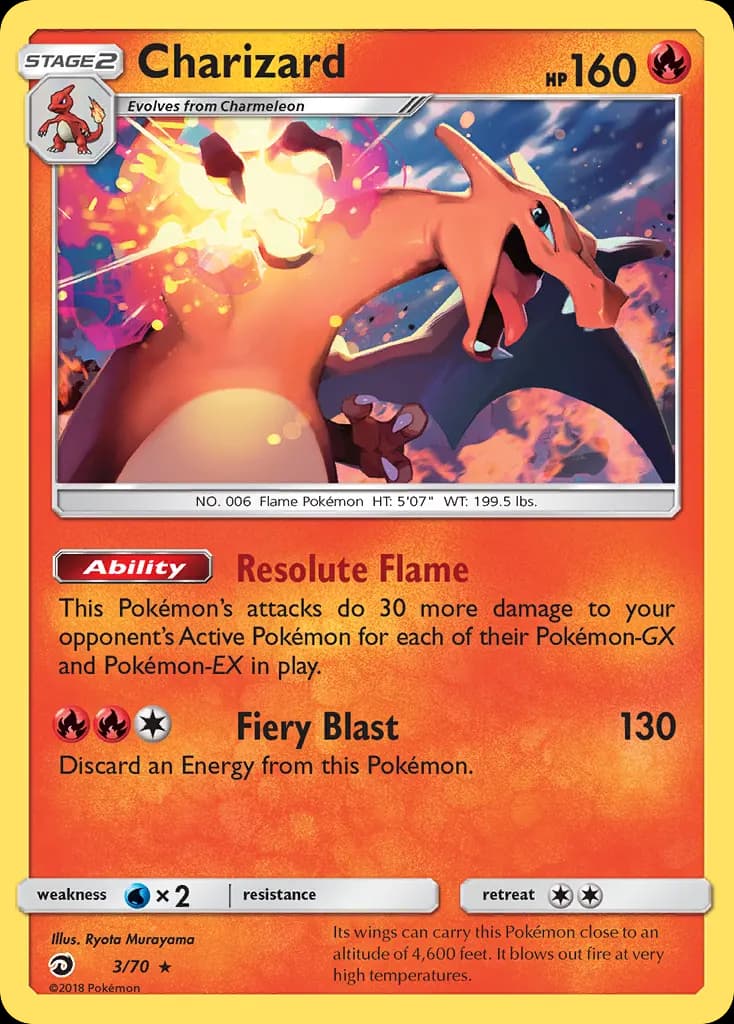 Charizard — Trionfo Dei Draghi 3 Italian Pokémon card