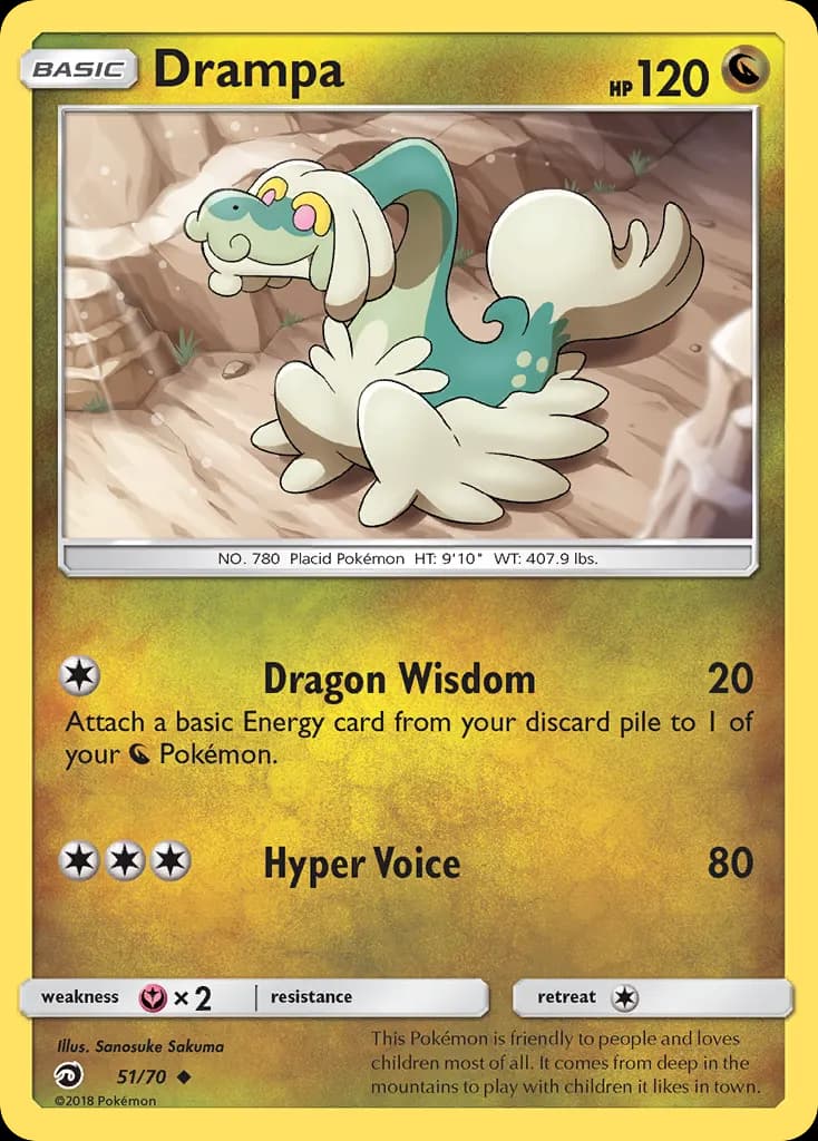 Sen-Long — Majestät Der Drachen 51 German Pokémon card