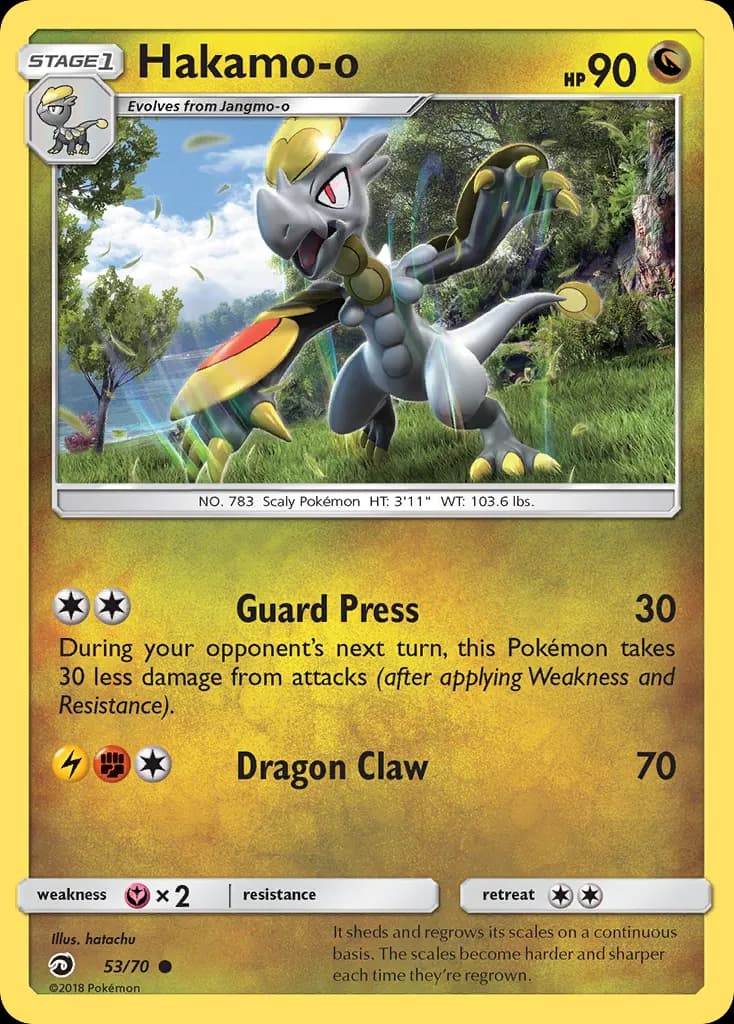 Écaïd — Majesté Des Dragons 53 French Pokémon card