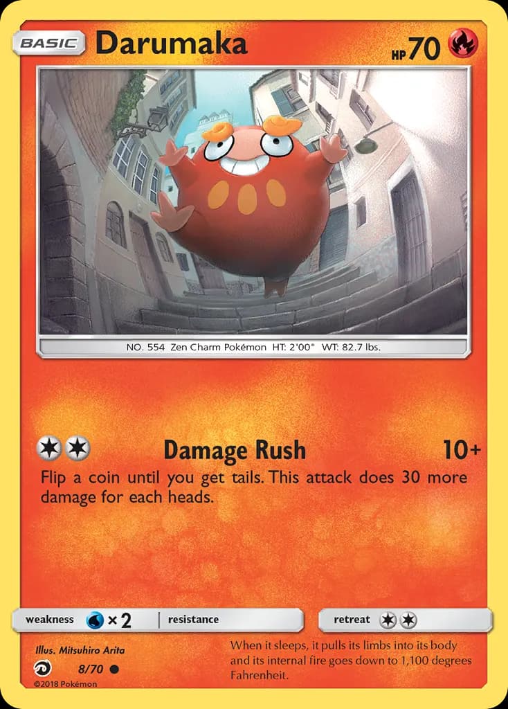 Flampion — Majestät Der Drachen 8 German Pokémon card