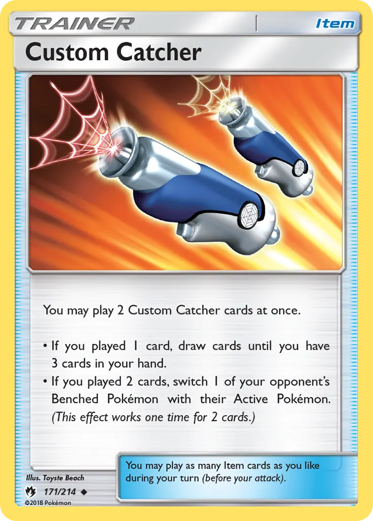 Custom Catcher — Lost Thunder 171 Pokémon card