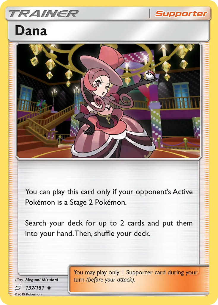 Dana — Team Up 137 Pokémon card