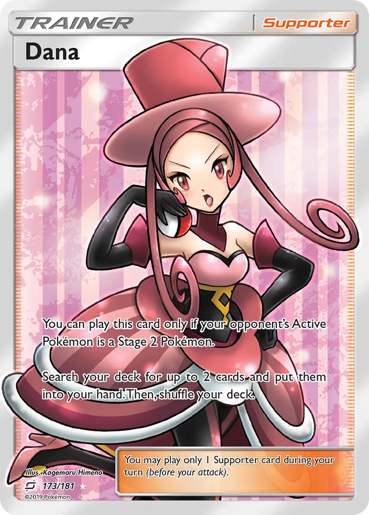 Dana — Team Up 173 Pokémon card