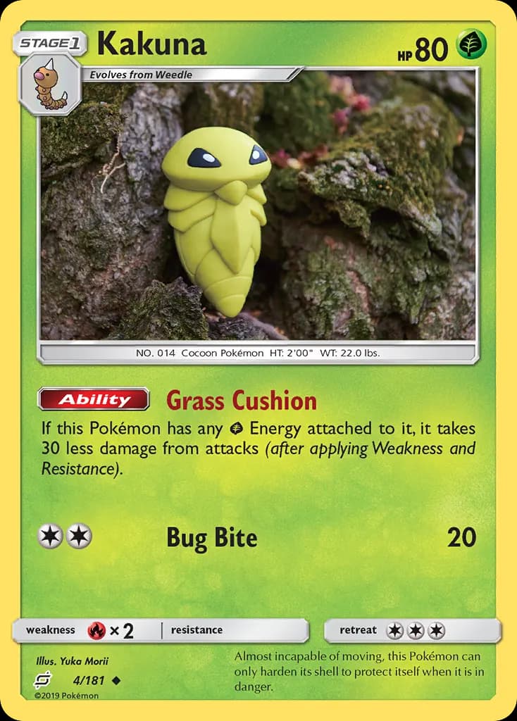 Kakuna — Team Up 4 Pokémon card