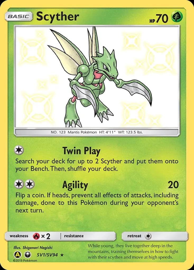 Insécateur — Destinées Occultes Coffre Étincelant SV1 French Pokémon card