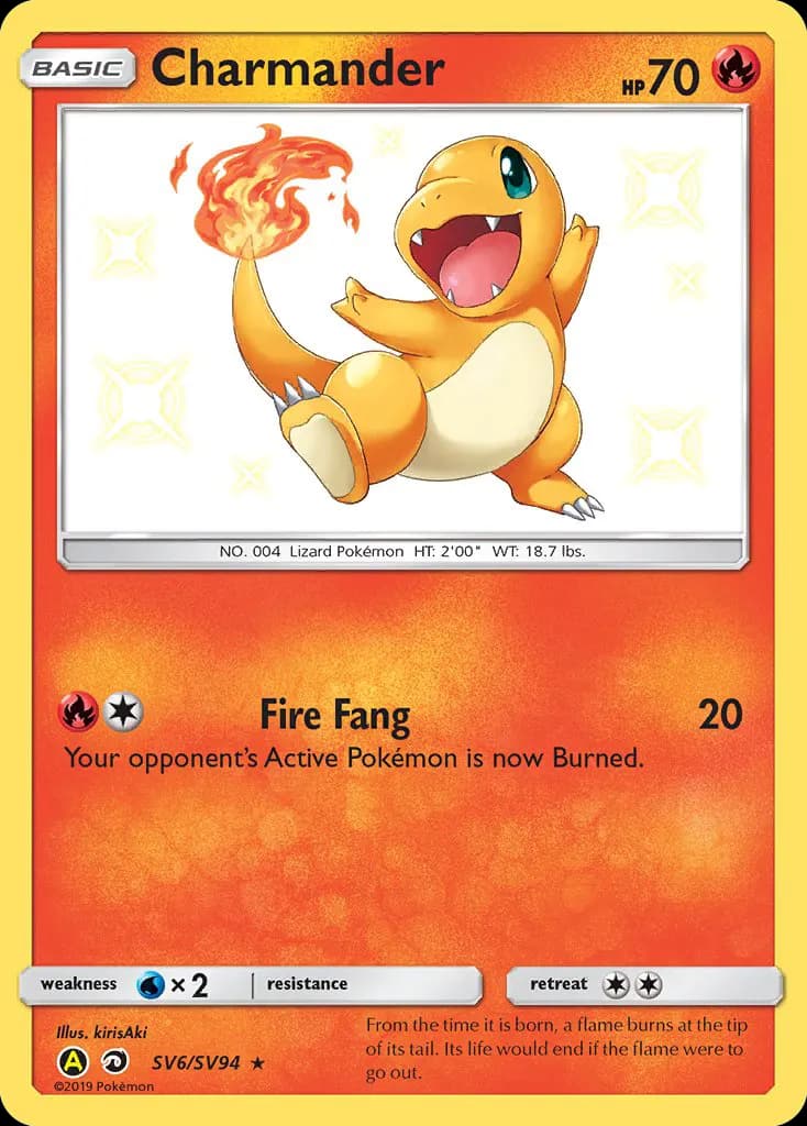 Salamèche — Destinées Occultes Coffre Étincelant SV6 French Pokémon card