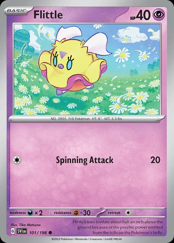 Flittle — Scarlet & Violet 101 Pokémon card