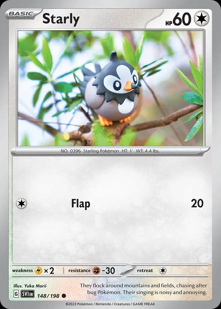Starly — Scarlet & Violet 148 Pokémon card