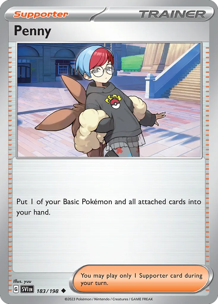 Penny — Scarlet & Violet 183 Pokémon card