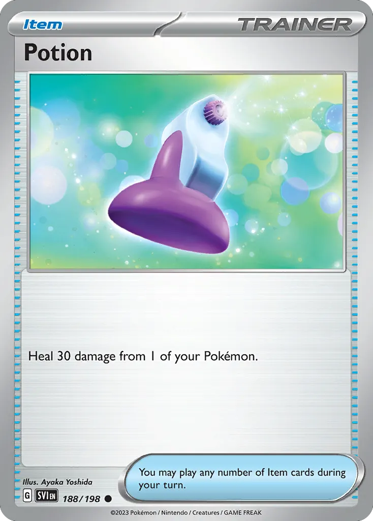 Potion — Scarlet & Violet 188 Pokémon card