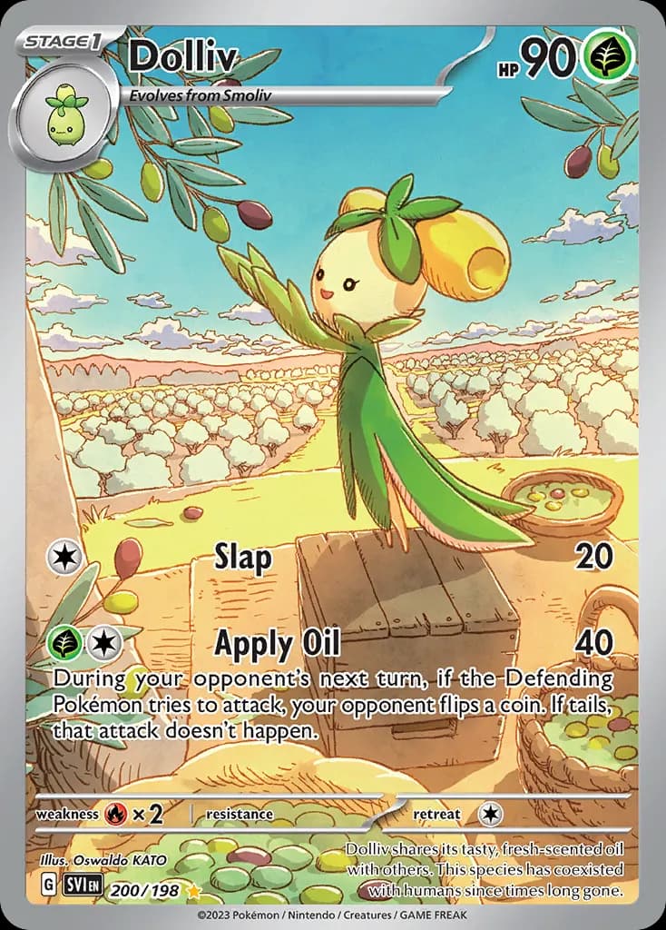 Dolliv — Scarlet & Violet 200 Pokémon card