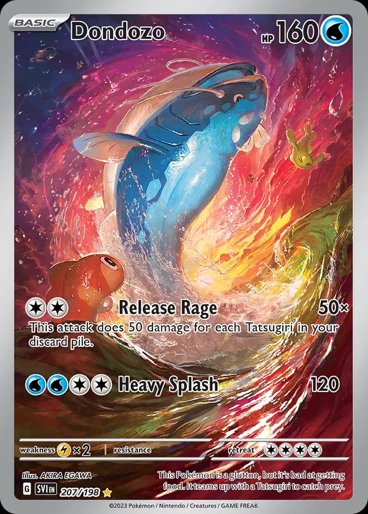Dondozo — Scarlet & Violet 207 Pokémon card