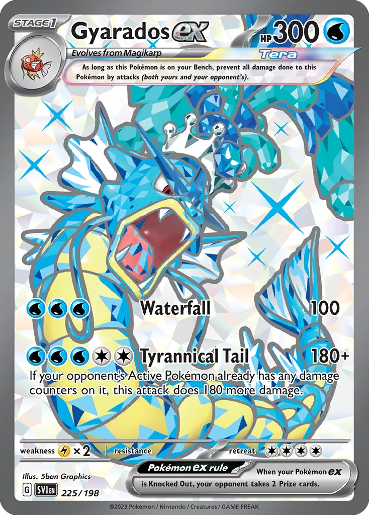 Gyarados ex — Scarlet & Violet 225 Pokémon card