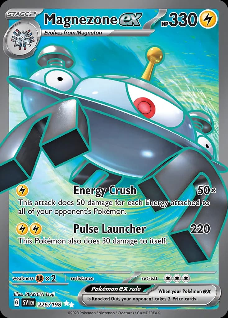 Magnezone ex — Scarlet & Violet 226 Pokémon card