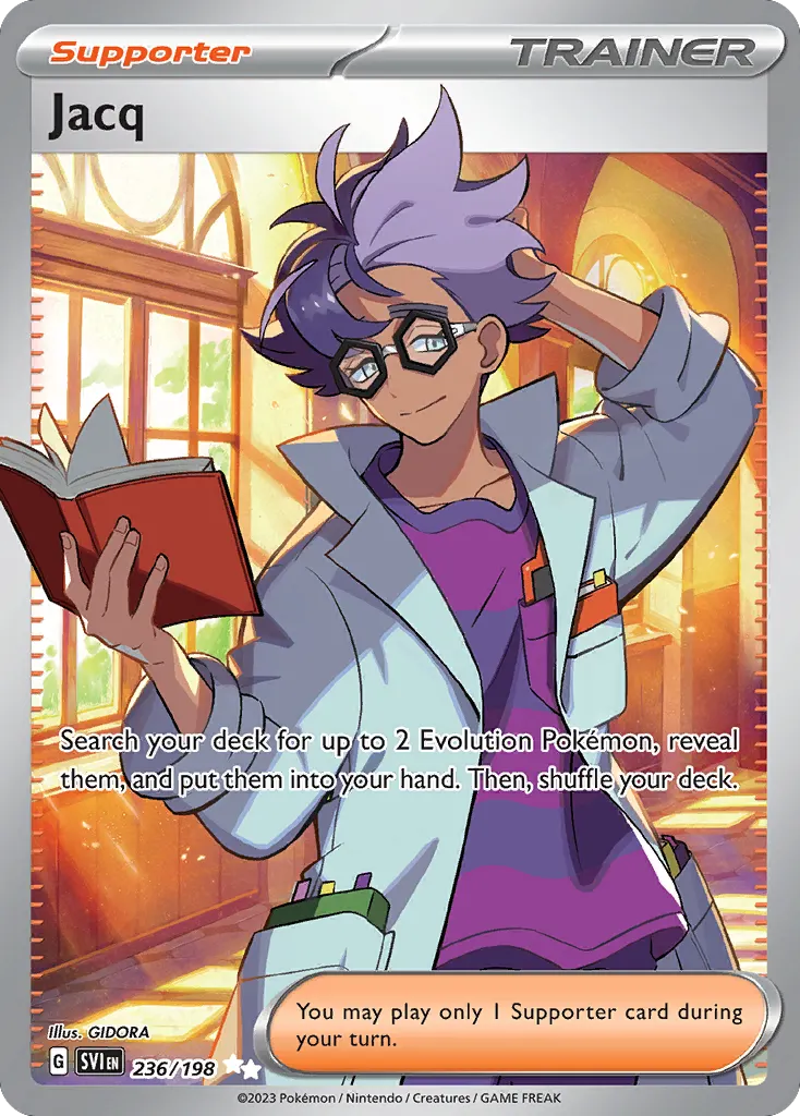 Jacq — Scarlet & Violet 236 Pokémon card