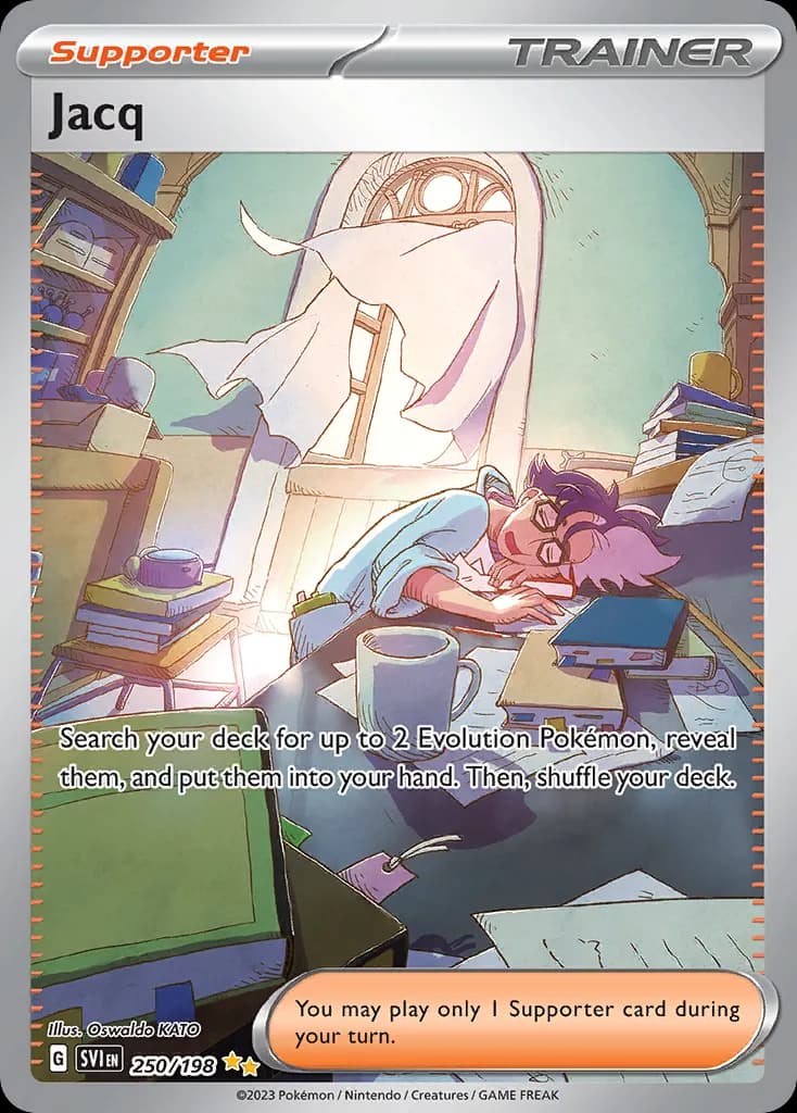 Jacq — Scarlet & Violet 250 Pokémon card